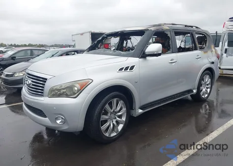 2014 Infiniti Qx80 z USA, uszkodzony, nr VIN JN8AZ2NF9E9556205